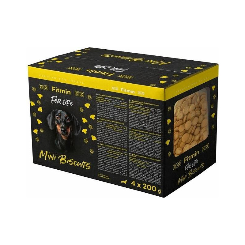 Fitmin Dog For Life Biscuits mini multipack 4x200g