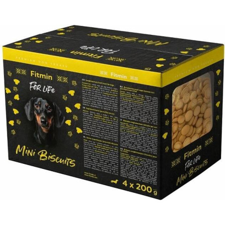 Fitmin Dog For Life Biscuits mini multipack 4x200g
