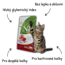 N&D PRIME CAT Neutered Chicken&Pomegranate 10kg