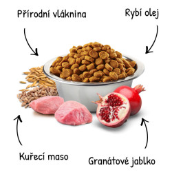 N&D LG DOG Senior M/L Chicken & Pomegr 12 kg pre staršie psy