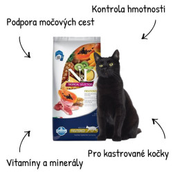 N&D TROPICAL SELECTION CAT Lamb Neutered 10kg
