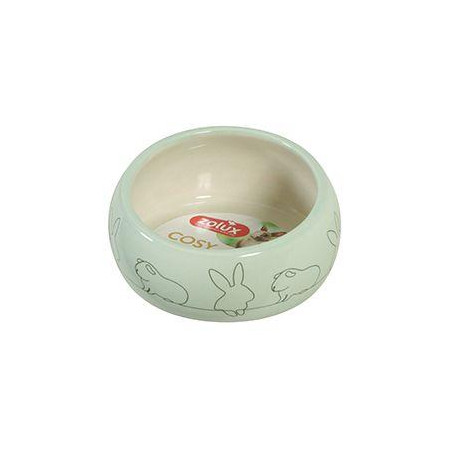 Miska keramická COSY hlodavec 150ml zelená Zolux