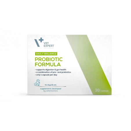 VetExpert Cat, Dog ProBiotic Formula 30 kapslí