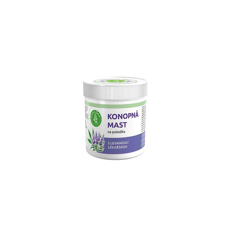 Konopná mast s levandulí 100ml
