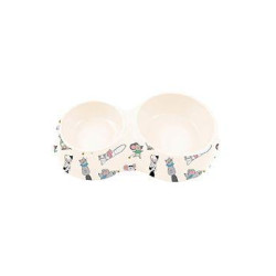 Miska plast dvojmiska CHATOUILLE 2x230ml Zolux