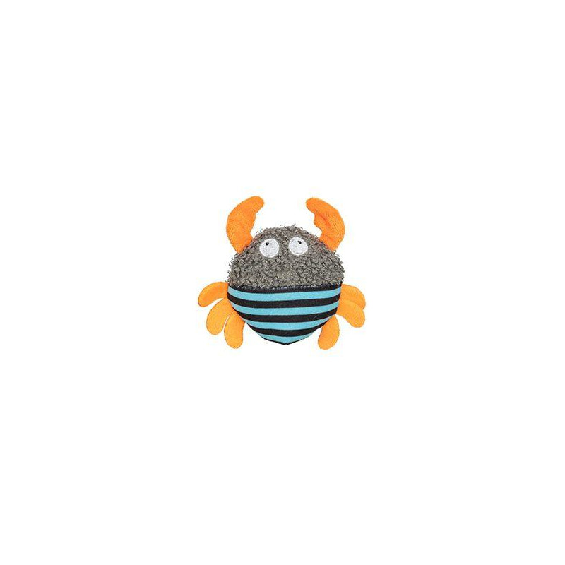 Hračka kočka Krab s catnipem, plyš 9cm TR
