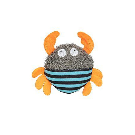 Hračka kočka Krab s catnipem, plyš 9cm TR