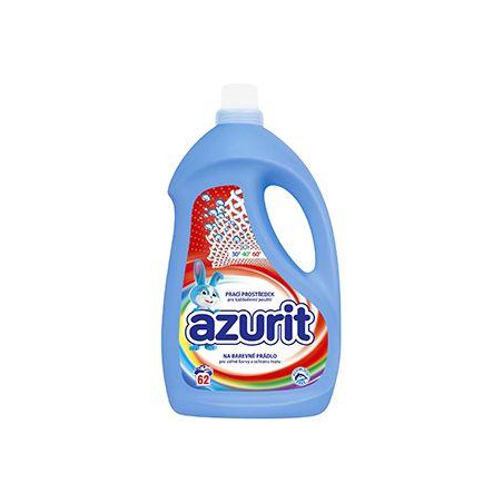 Prací gel Azurit barevné prádlo 2,48l, 62dávek