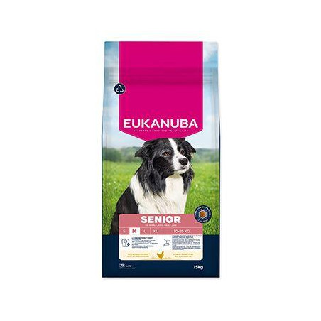 Eukanuba Dog Senior Medium rich in fresh Chicken 15kg