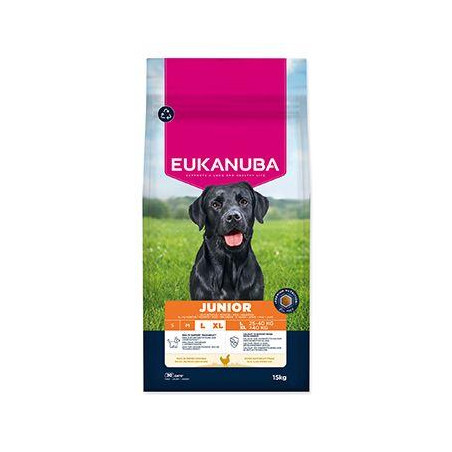 Eukanuba Dog Junior Large rich in fresh Chicken 15kg