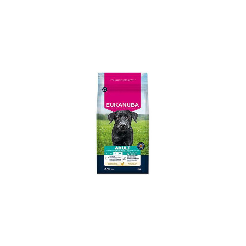 Eukanuba Dog Adult Large rich in fresh Chicken 3kg