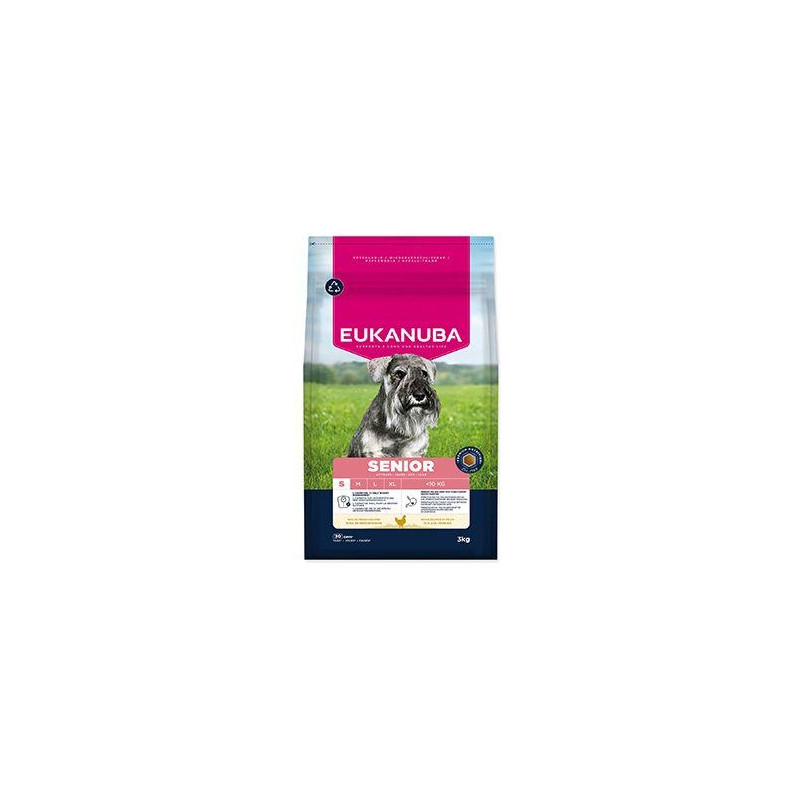 Eukanuba Dog Senior Small rich in fresh Chicken 3kg