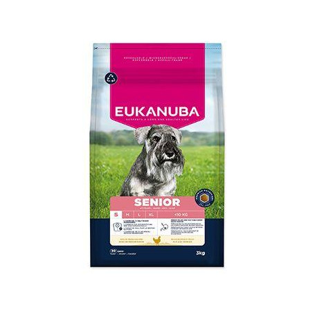 Eukanuba Dog Senior Small rich in fresh Chicken 3kg