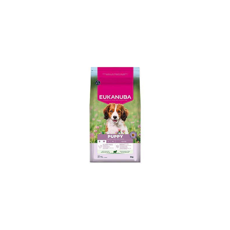 Eukanuba Dog Puppy Small&Medium rich in Lamb 3kg