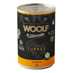 WOOLF Ultimate DogFood konz. Turkey 400g