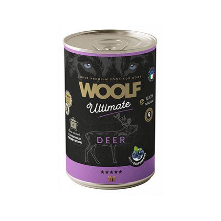WOOLF Ultimate DogFood konz. Deer 400g