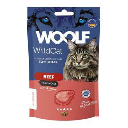 WOOLF WildCat Semi-Moist Snack Beef 50g
