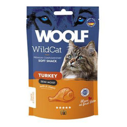 WOOLF WildCat Semi-Moist Snack Turkey 50g