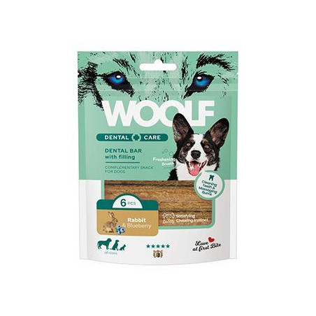 WOOLF Dental Care Bar with Rabbit&Blueberry 108g/6ks