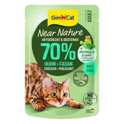 GimCat Near Nature kapsa kuře&bažant 85g