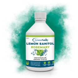 Aromafauna uni čistič LEMON SANITOL ROSEMARY 500 ml