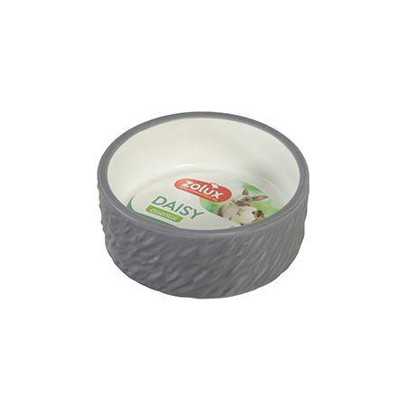 Miska keramická DAISY hlodavec 200ml šedá Zolux