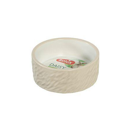 Miska keramická DAISY hlodavec 200ml béžová Zolux