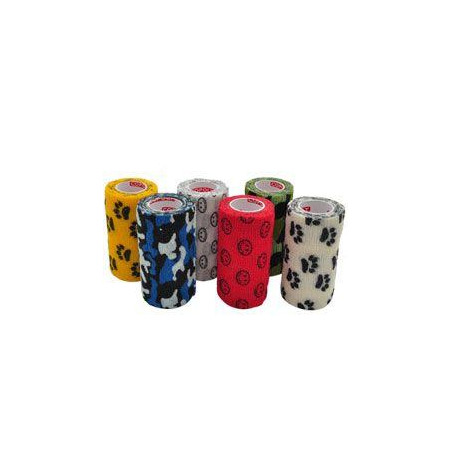 Obinadlo elast. CoPoly 10cm x 4,5m MIX POTISK 12ks