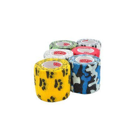 Obinadlo elast. CoPoly 5cm x 4,5m POTISK MIX 12ks