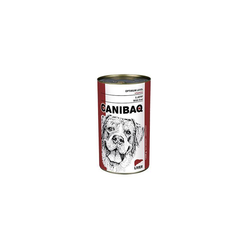 Canibaq dog konz. játrová 1250g