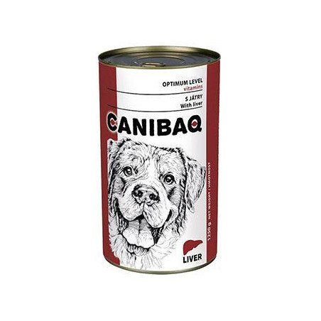 Canibaq dog konz. játrová 1250g