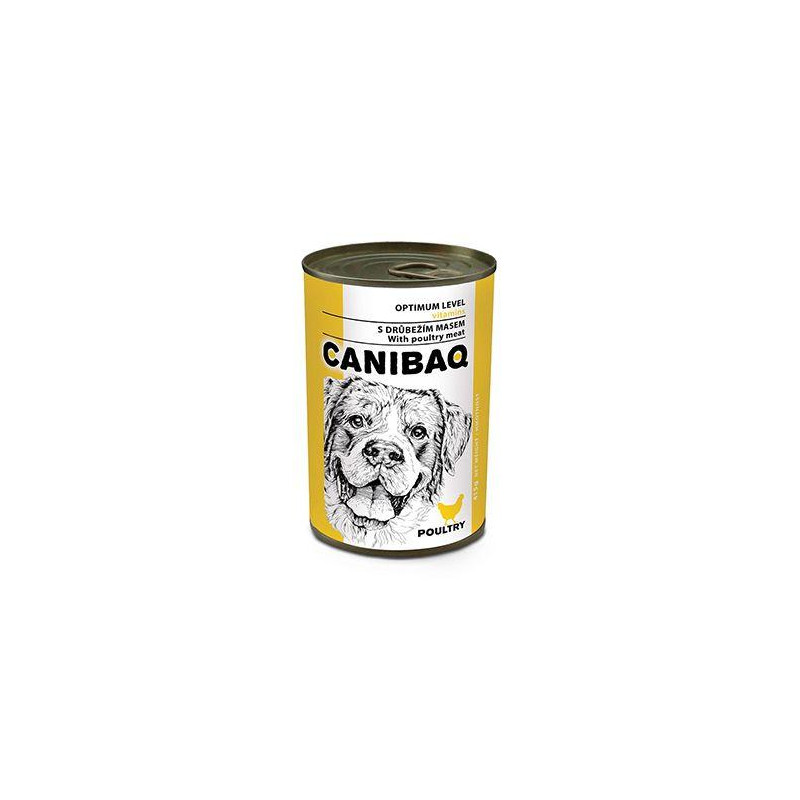 Canibaq dog konz. drůbeží 415g