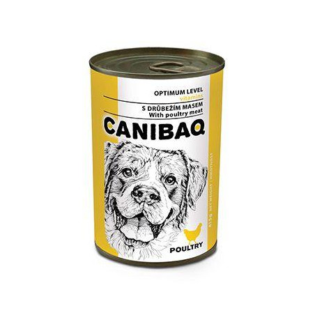 Canibaq dog konz. drůbeží 415g