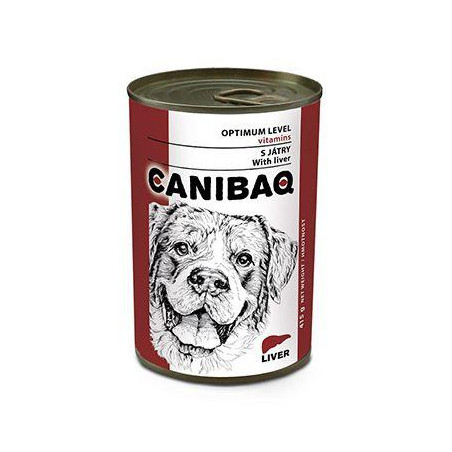 Canibaq dog konz. játrová 415g
