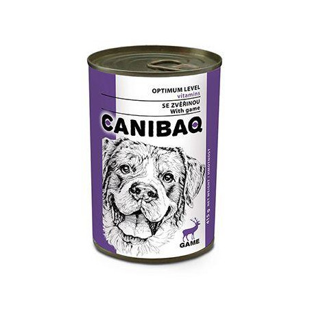 Canibaq dog konz. zvěřinová 415g