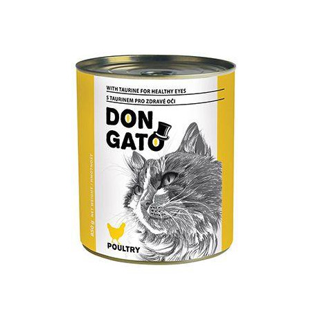 Don Gato cat konz. drůbeží 850g