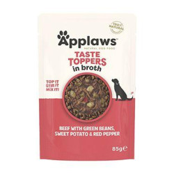 Applaws Dog kapsa Toppers Broth hovězí s batáty 85g
