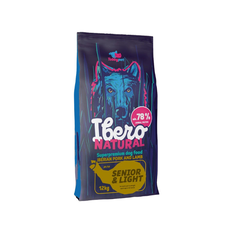 Ibero NATURAL dog SENIOR/LIGHT 12kg