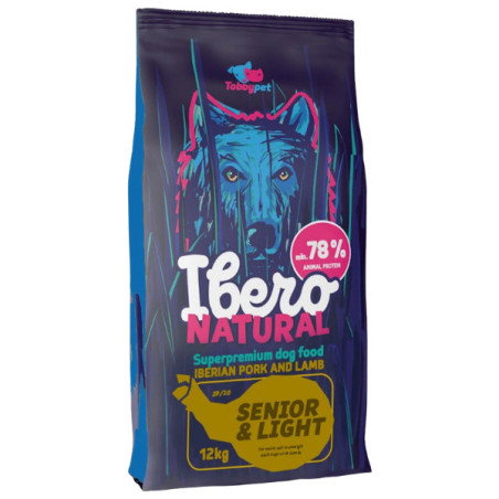 Ibero NATURAL dog SENIOR/LIGHT 12kg