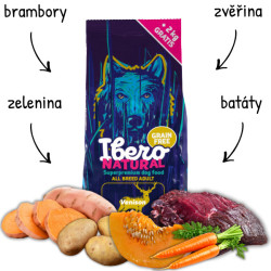 Ibero NATURAL dog GF VENISON 12kg