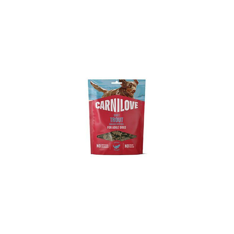 Carnilove Dog Soft Snack Trout+Dill 200g