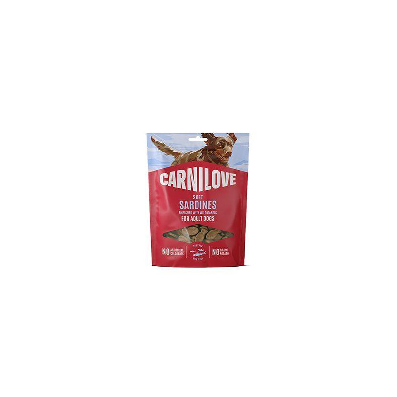 Carnilove Dog Soft Snack Sardines+Wild garlic 200g