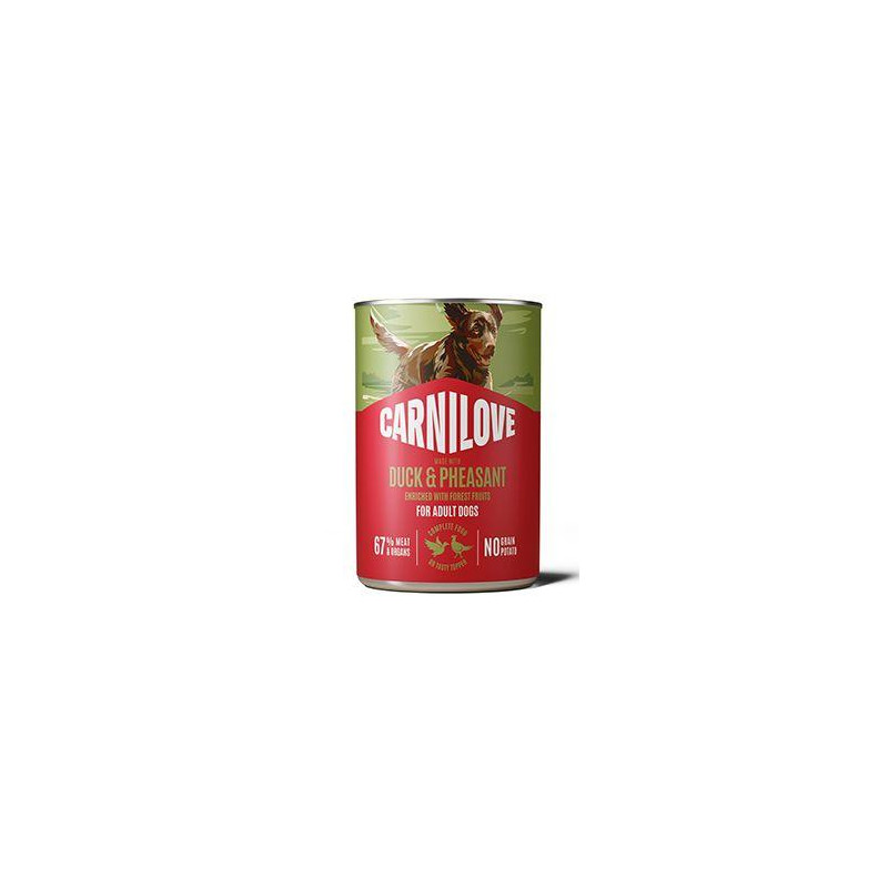 Carnilove Dog Can Paté Duck&Pheasant 400g