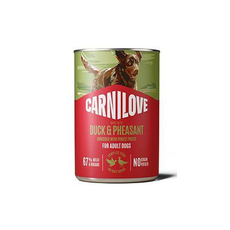 Carnilove Dog Can Paté Duck&Pheasant 400g