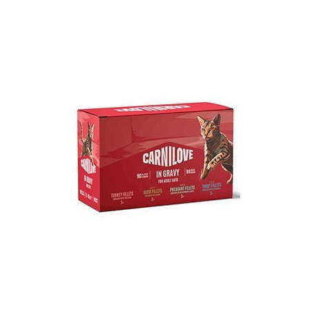 Carnilove Cat Pouch Gravy Multipack 12x85g