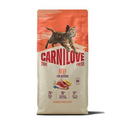 Carnilove Cat True Fresh Dry Beef Kittens 6kg