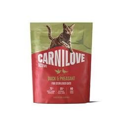 Carnilove Cat Active Dry Duck&Pheas.Steril.Ad.AB 400g