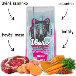 Ibero NATURAL dog COLD PRESSED beef 12kg
