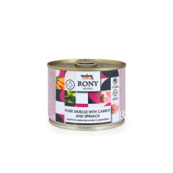 FALCO RONY MONO vepřová svalovina mrkví a špenát 200g