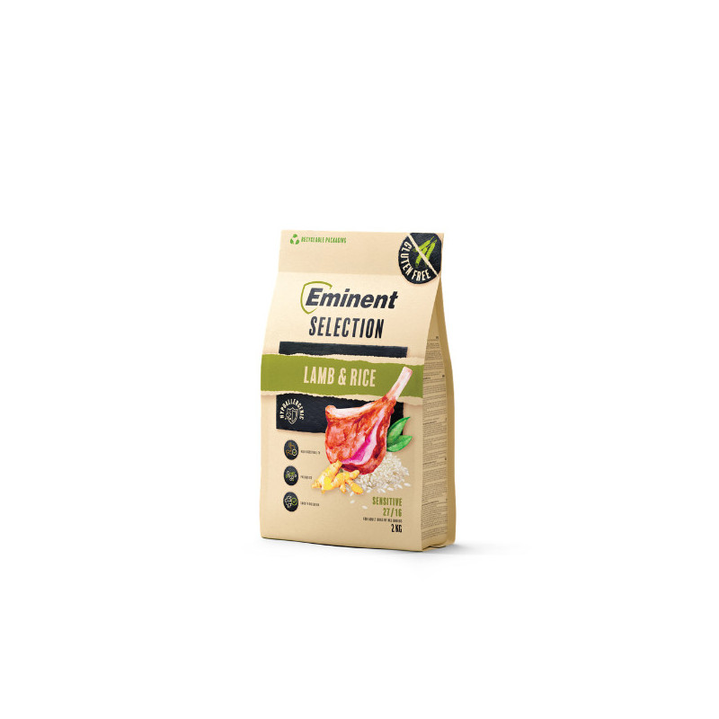 Eminent Selection Dog Sensitive Lamb&Rice 2kg